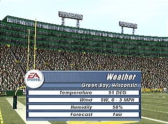 Madden NFL 2003 - PS2 Screen