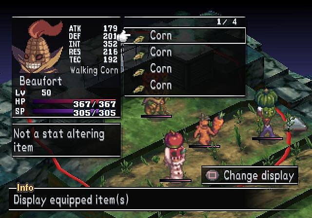 Makai Kingdom: Chronicles of the Sacred Tome - PS2 Screen