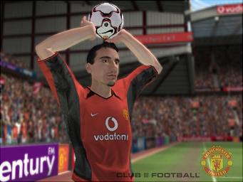 Manchester United Club Football - PS2 Screen