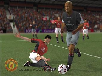 Manchester United Club Football - PS2 Screen