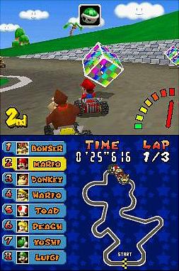 Mario Kart DS - DS/DSi Screen