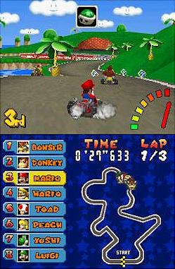 Mario Kart DS - DS/DSi Screen