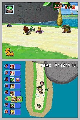 Mario Kart DS - DS/DSi Screen