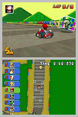 Mario Kart DS - DS/DSi Screen