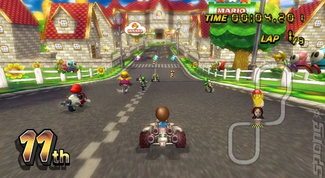 Mario Kart Wii  - Wii Screen