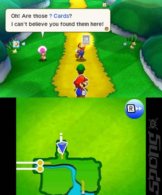 Mario & Luigi: Paper Jam Bros. - 3DS/2DS Screen