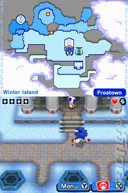 Mario & Sonic at the Olympic Winter Games - DS/DSi Screen