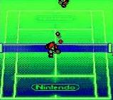 Mario Tennis - Game Boy Color Screen