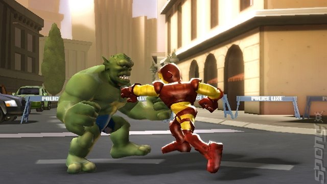 Marvel Super Hero Squad - Wii Screen