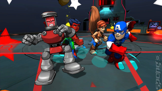 Marvel Super Hero Squad Comic Combat - PS3 Screen