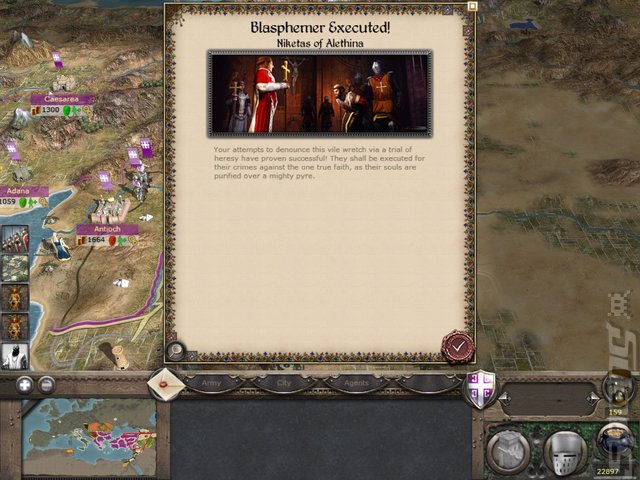 Medieval II: Total War - PC Screen