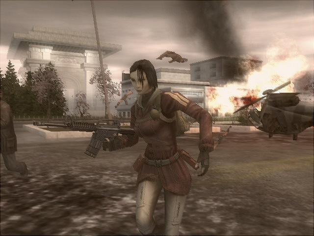 Mercenaries: Playground of Destruction (Xbox) Editorial image