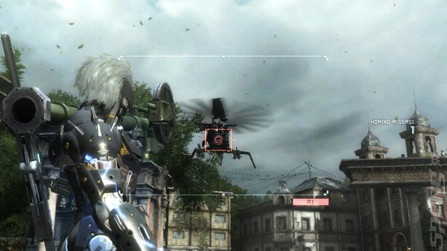 Metal Gear Rising: Revengeance - PC Screen