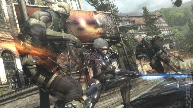 Metal Gear Rising: Revengeance - PC Screen