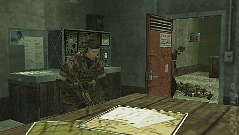 Metal Gear Solid: Portable Ops - PSP Screen