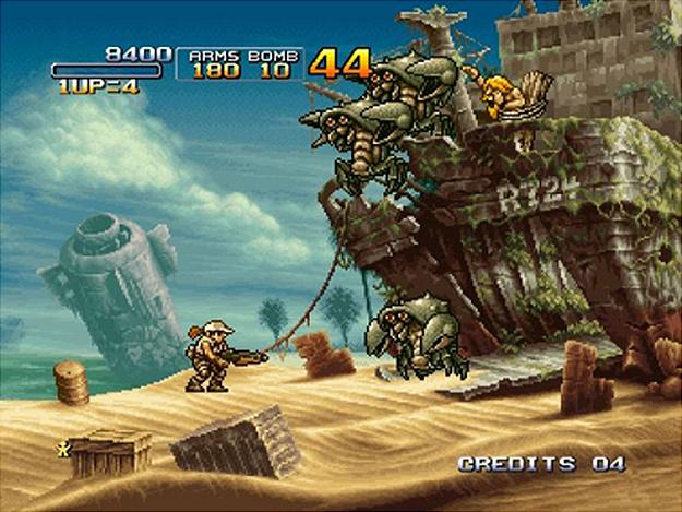 Metal Slug 3  - PS2 Screen