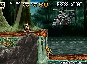 Metal Slug 4 - PS2 Screen