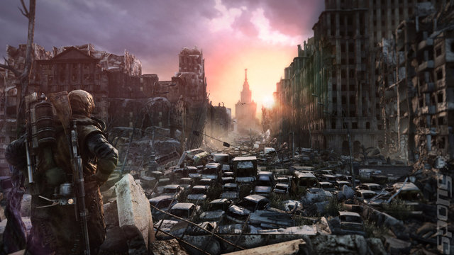 Metro: Last Light and the Pure First-Person Shooter Editorial image