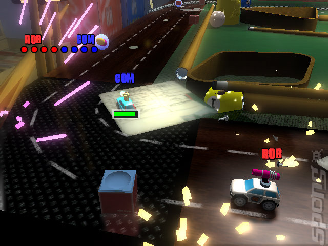 Micro Machines v4 - PC Screen