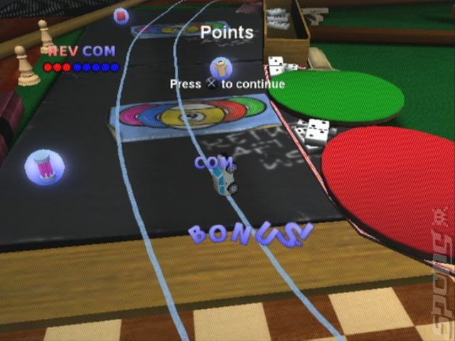 Micro Machines v4 - PS2 Screen