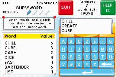 mind.body.soul: Big Word Puzzle Book - DS/DSi Screen