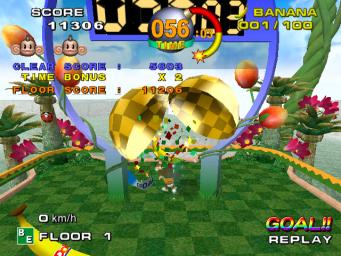 Super Monkey Ball - GameCube Screen