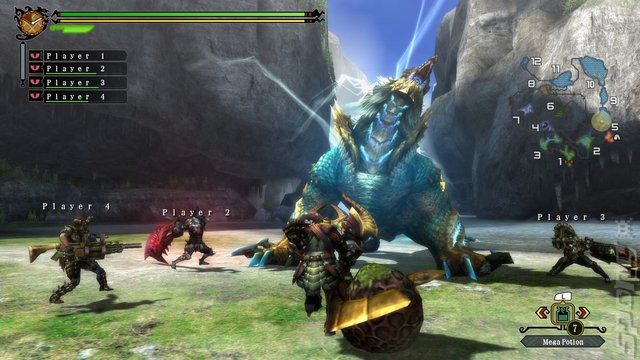 Monster Hunter 3: Ultimate - Wii U Screen