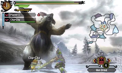 Monster Hunter 3: Ultimate - 3DS/2DS Screen