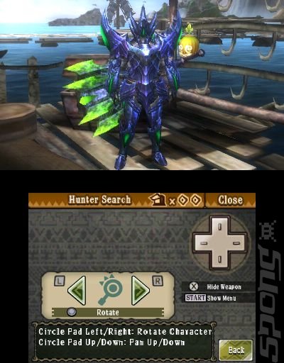 Monster Hunter 3: Ultimate - 3DS/2DS Screen