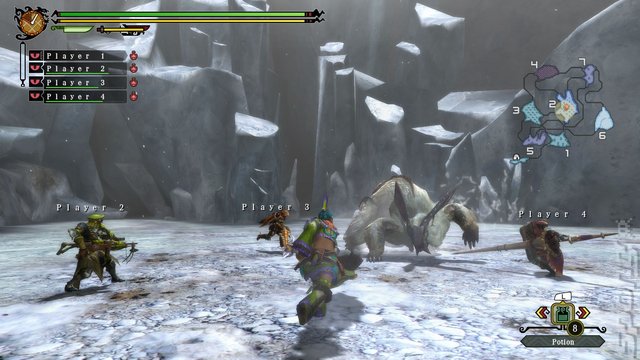 Monster Hunter 3: Ultimate - Wii U Screen