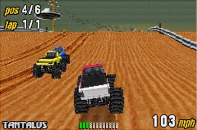 Monster Truck Madness - GBA Screen