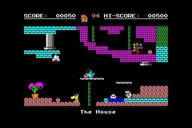 Monty on The Run - C64 Screen