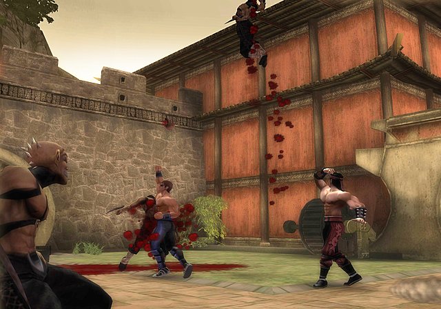 Mortal Kombat: Shaolin Monks - Xbox Screen