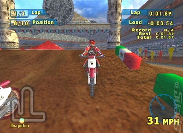 MX World Tour - PS2 Screen