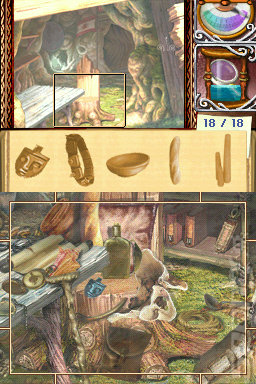Mystery Stories: Curse of the Ancient Spirits - DS/DSi Screen