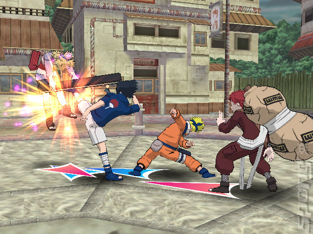 Naruto: Clash Of Ninja Revolution 2 European Version - Wii Screen