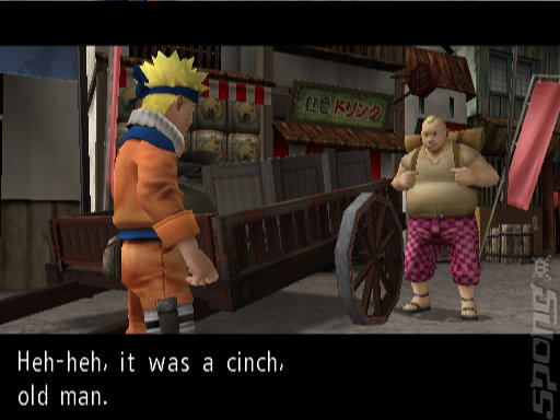 Naruto: Uzumaki Chronicles - PS2 Screen