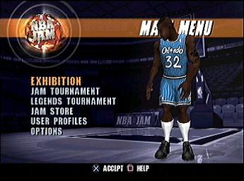 NBA Jam - PS2 Screen