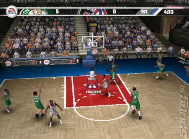 NBA Live 07 - Xbox Screen