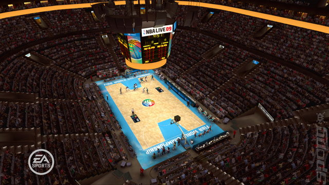 NBA Live 09 - Xbox 360 Screen