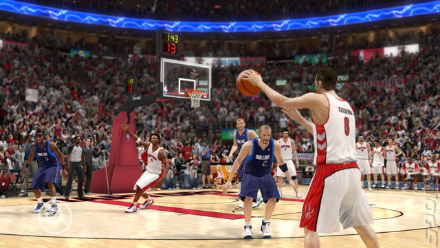 NBA Live 10 - Xbox 360 Screen