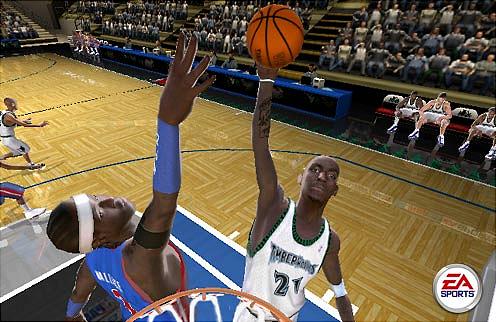 NBA Live 2005 - PS2 Screen