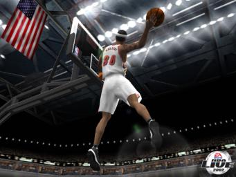 NBA Live 2002 - Xbox Screen