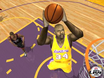 NBA Live 2002 - Xbox Screen