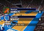 NBA Live 99 - PlayStation Screen