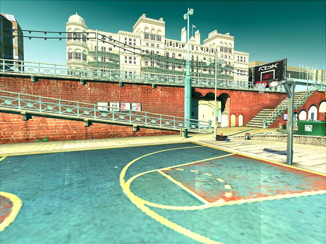 NBA Street V3 - GameCube Screen