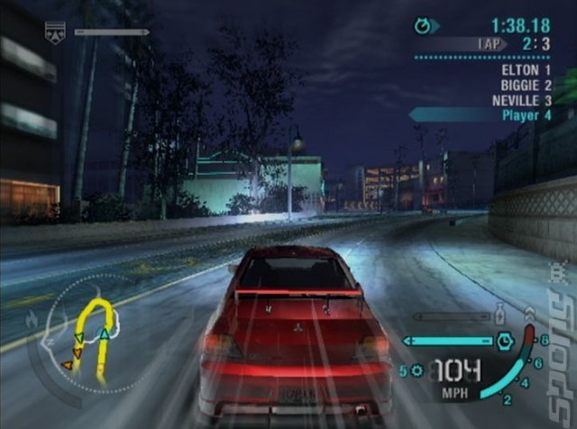 Need For Speed: Carbon  - PS2 Screen