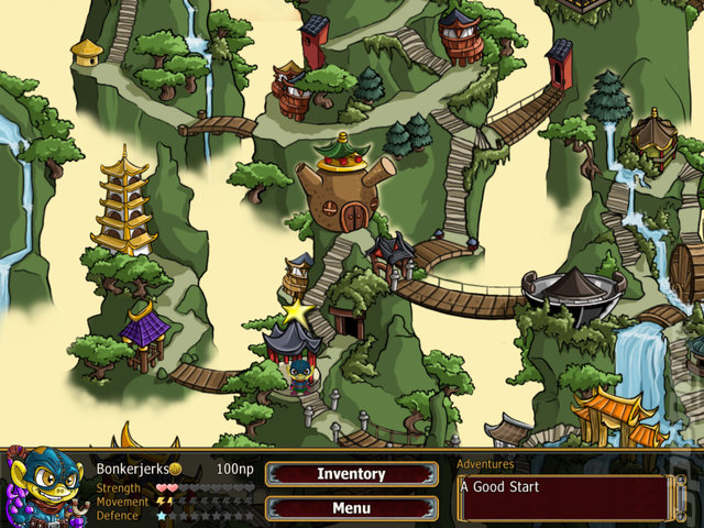 Neopets Puzzle Adventure - PC Screen