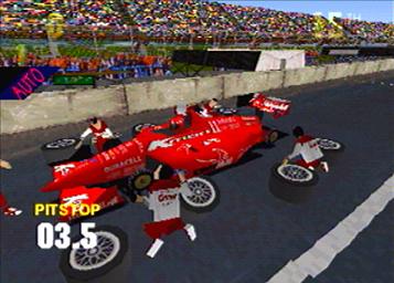 Newman Haas Racing - PlayStation Screen
