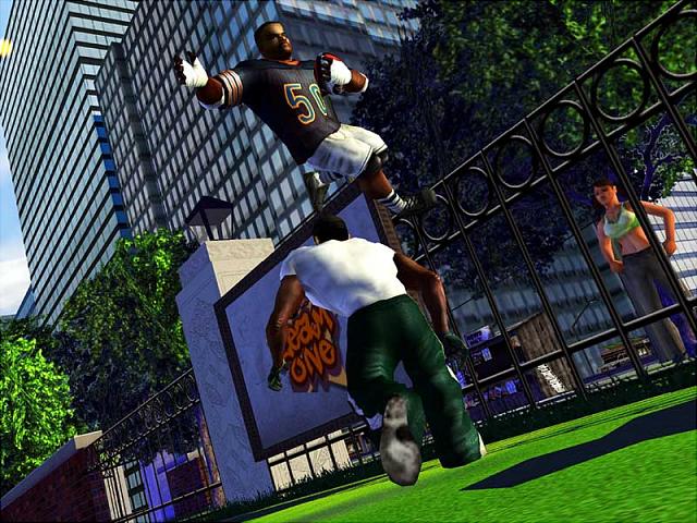 NFL Street 2 Editorial image